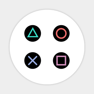 Play with Playstation Controller Buttons Magnet